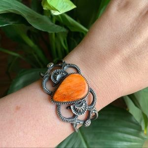 Native American Spiney Oyster cuff